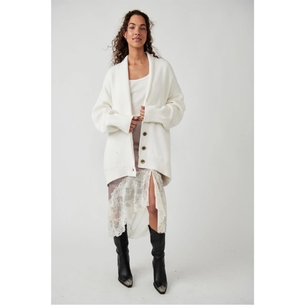 NWOT Free People Chamomile Cardi - Picture 4 of 15